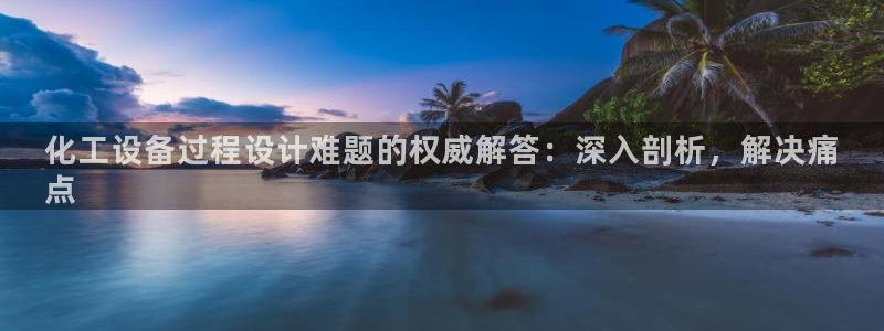 天辰平台招商1111是什么：化工设备过程设计难题的