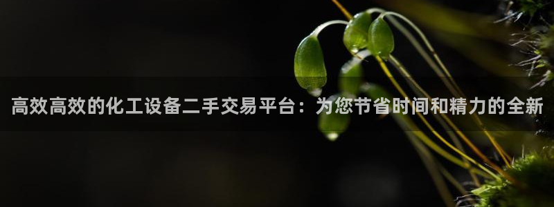 天辰平台息7o777ts=0：高效高效的化工设备二